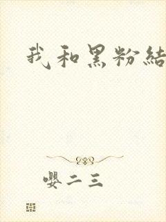 我和黑粉结婚了封面