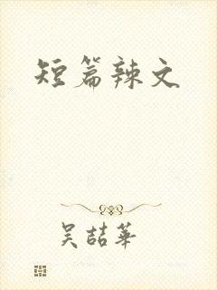 短篇辣文封面