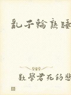 乱子轮熟睡1区封面