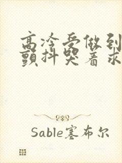 高冷受做到失禁颤抖哭着求饶封面