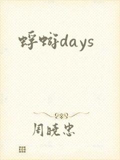 蜉蝣days