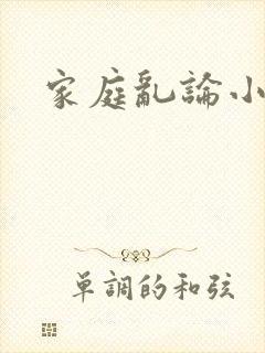 家庭乱论小说