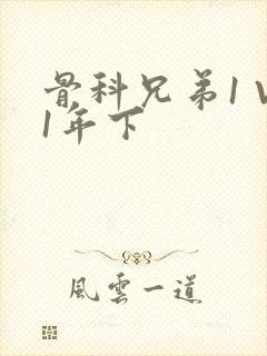 骨科兄弟1 V1年下