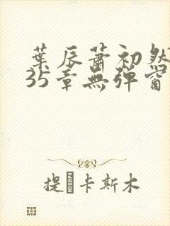 叶辰萧初然9935章无弹窗封面