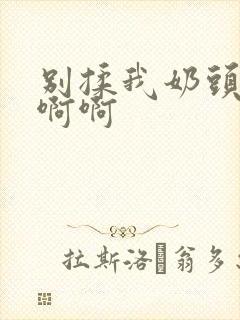 别揉我奶头嗯啊啊啊封面