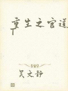 重生之官道TXT封面