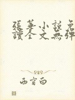 张华小说免费阅读全文无弹窗