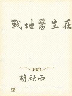 战地医生在都市封面