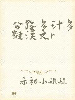 公路多汁多肉的糙汉文r封面