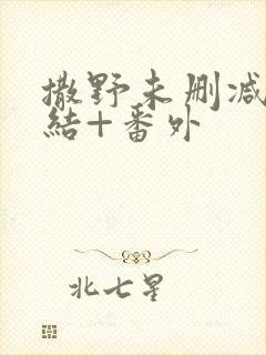 撒野未删减版完结+番外