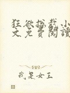 狂欲总裁小说全文免费阅读