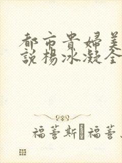 都市贵妇美腿小说杨冰凝全文阅读封面