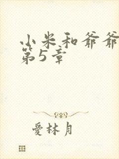 小米和爷爷系列第5章封面