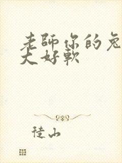 老师你的兔子好大好软