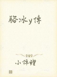骆冰y传封面