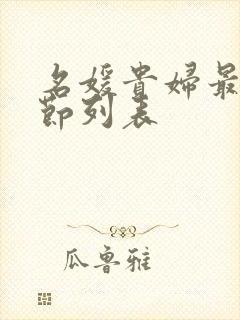 名媛贵妇最新章节列表封面