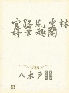 官路风云林海姜婷笔趣阁