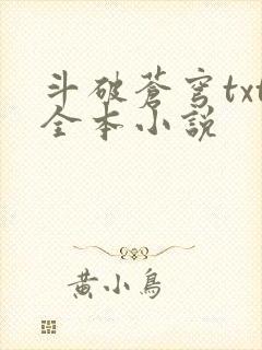 斗破苍穹txt全本小说封面