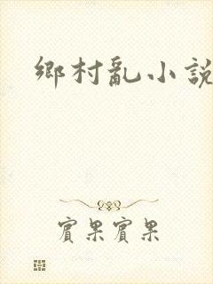 乡村乱小说封面