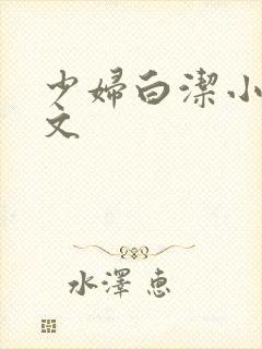 少妇白洁小说全文