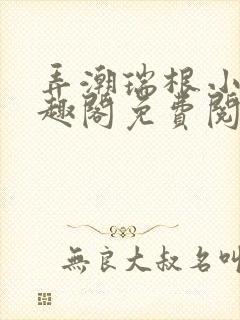 弄潮瑞根小说笔趣阁免费阅读