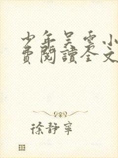 少年吴云小说免费阅读全文