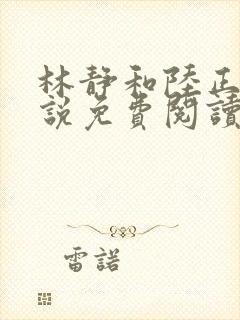 林静和陆正霆小说免费阅读无弹窗封面