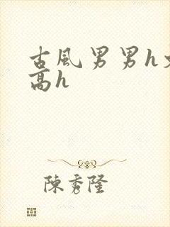 古风男男h文肉高h封面