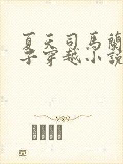 夏天司马兰九皇子穿越小说笔趣阁