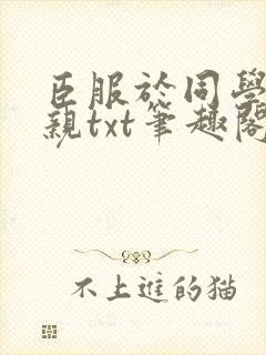 臣服于同学的母亲txt笔趣阁封面