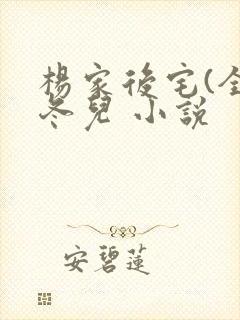 杨家后宅(全)冬儿 小说