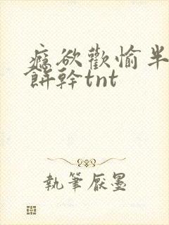 瘾欲欢愉半块小饼干tnt