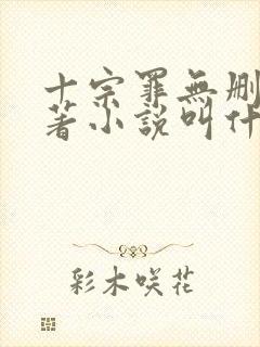 十宗罪无删减原著小说叫什么