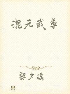 混元武尊封面