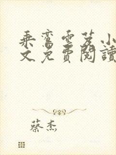 乘鸾云芨小说全文免费阅读