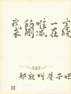 我的唯一完整版未删减在线免费观看