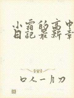 小霜的高中成长日记最新章节