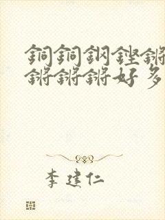 铜铜钢铿锵锵锵锵锵锵好多少阅读