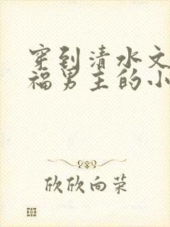 穿到清水文里造福男主的小说