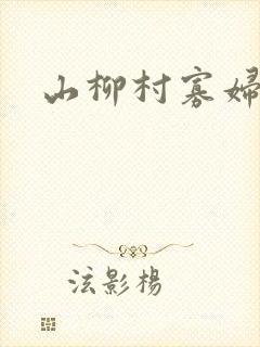 山柳村寡妇情史