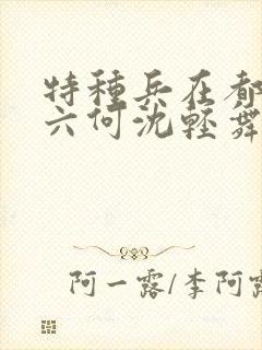 特种兵在都市陈六何沈轻舞封面