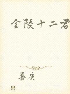 金陵十二君
