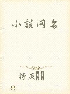小说网名封面
