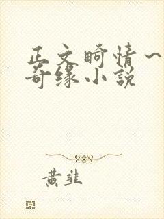 正文畸情～内裤奇缘小说封面