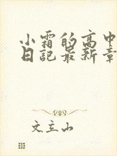 小霜的高中成长日记最新章节