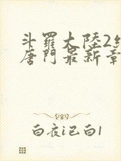 斗罗大陆2绝世唐门最新章节封面