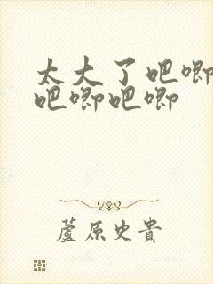 太大了吧唧吧唧吧唧吧唧封面