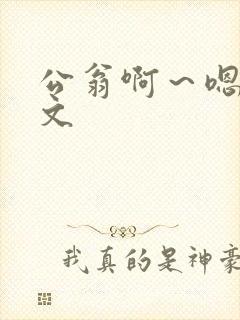 公翁啊～嗯啊h文