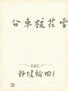 公车校花雪柔h