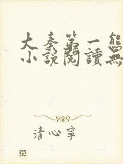 大秦第一熊孩子小说阅读无弹窗封面